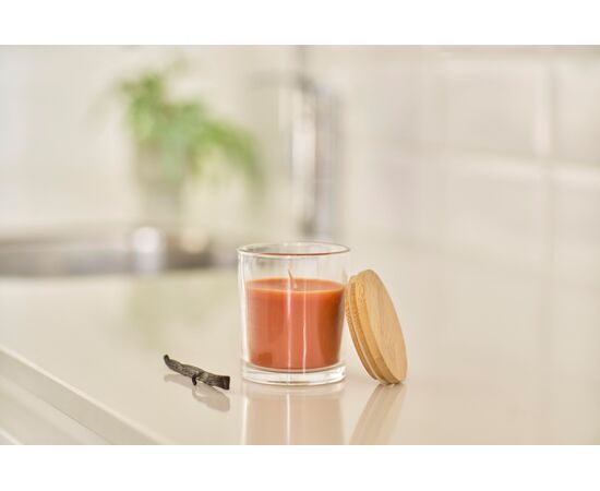 Glazen kaars Riven Wit -  1207021.002