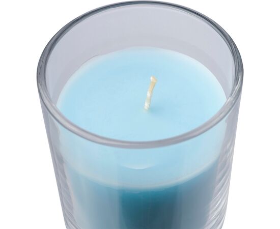 Glazen kaars Riven Wit -  1207021.002