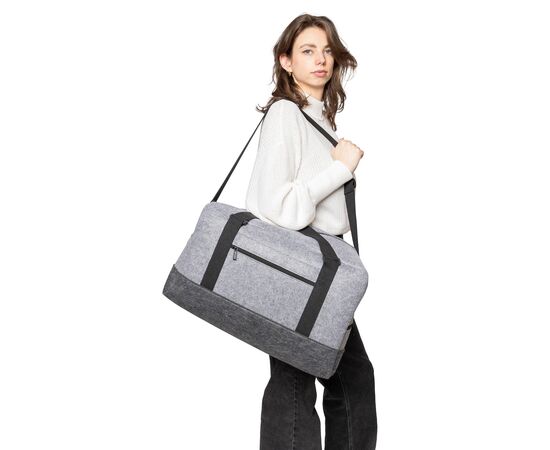 rPET-Sporttasche Corliss Dunkelgrau -  1206869.491