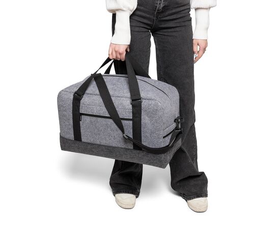 rPET-Sporttasche Corliss Dunkelgrau -  1206869.491