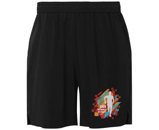 Murray unisex sportshort Zwart - Roly R03063O1