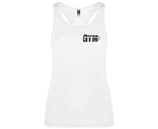 Shura women's sports vest White - Roly R03491Z1