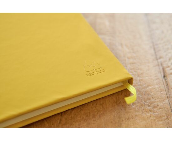 Carnet A5 en rPET Eamon Jaune -  1207023.006
