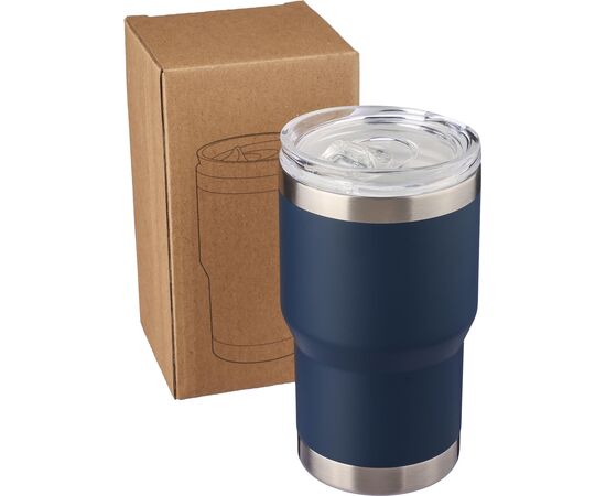 Recycelter Edelstahl-Reisebecher (350 ml) Ayen Grau -  1267375.003