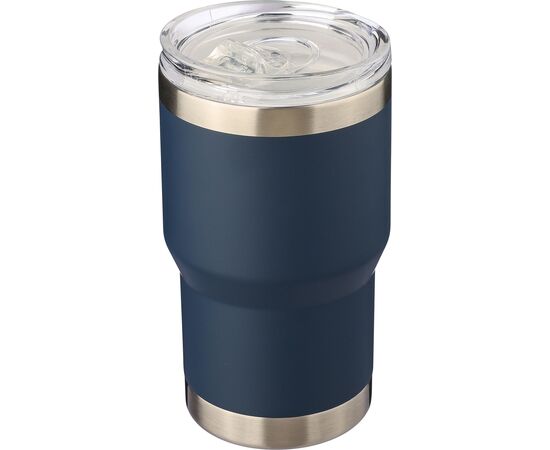 Recycelter Edelstahl-Reisebecher (350 ml) Ayen Grau -  1267375.003