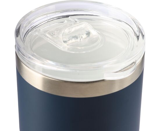 Recycelter Edelstahl-Reisebecher (350 ml) Ayen Grau -  1267375.003