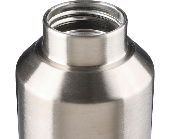 Gerecyclede roestvrijstalen dubbelwandige drinkfles (600 ml) Esen Zwart -  1267376.001