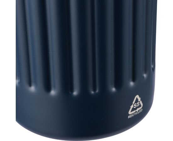 Gerecyclede roestvrijstalen dubbelwandige drinkfles (500 ml) Lior Zwart -  1267379.001