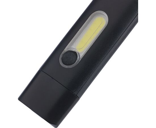 Recycelte ABS Mini-Taschenlampe Zai Schwarz -  1267536.001