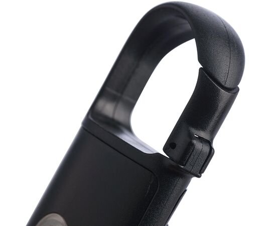 Recycelte ABS Mini-Taschenlampe Zai Schwarz -  1267536.001