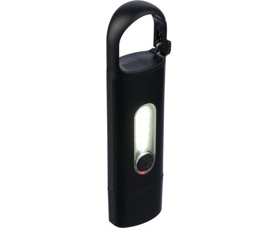 Recycelte ABS Mini-Taschenlampe Zai Schwarz -  1267536.001