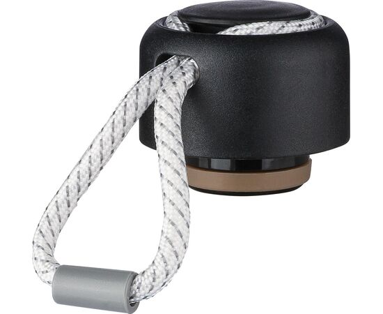 Gerecyclede roestvrijstalen dubbelwandige drinkfles (500 ml) Solene Zwart -  1267777.001