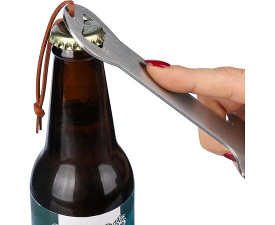 Roestvrijstalen barbecuereiniger Elara Zilver -  1267783.032