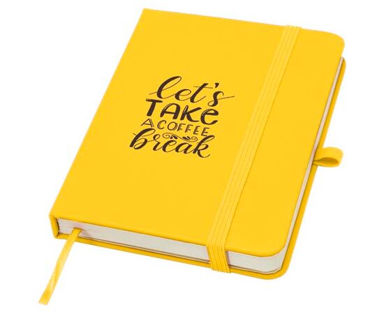 Spectrum Plus A6 notitieboek met harde kaft Geel - Unbranded 10796311