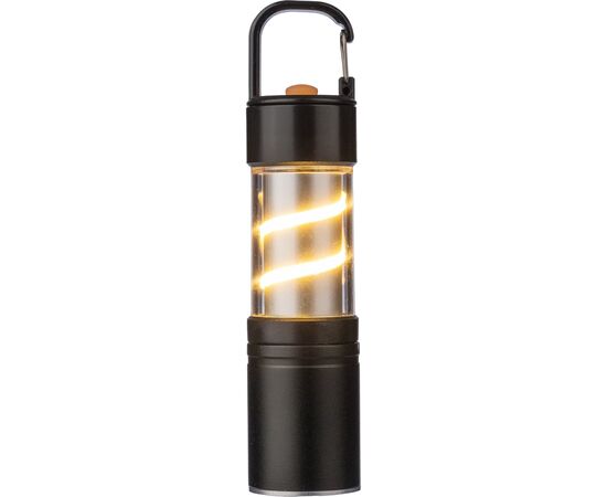 Aluminium COB-Taschenlampe Vela Schwarz -  1267908.001