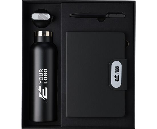 Kartonnen kantoorcadeauset Erren Zwart -  1273145.001