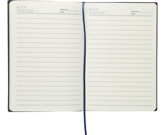 Recycled PU notebook (A5) Elian Grey -  1274007.003