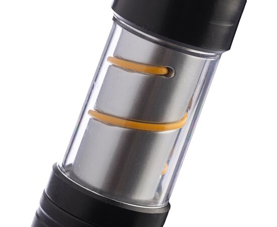 Aluminium COB-Taschenlampe Vela Schwarz -  1267908.001