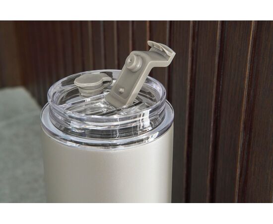 Roestvrijstalen dubbelwandige drinkfles (500 ml) Omari Zwart -  1274051.001