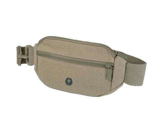 Crescent 500 g/m² Aware™ recycled crossbody bag Green - Unbranded 12074561
