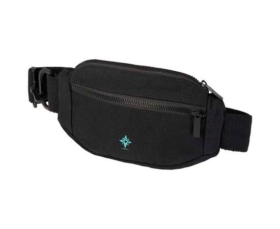 Crescent 500 g/m² Aware™ recycled crossbody bag Black - Unbranded 12074590