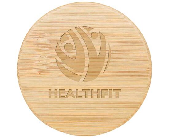 Lustre bamboo mirror Natural  - Unbranded 12633406