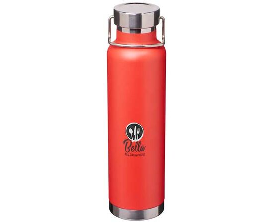Bouteille avec isolation sous vide Astra de 650 ml en cuivre et acier inoxydable recyclé certifié RCS  Rouge - Unbranded 10086521