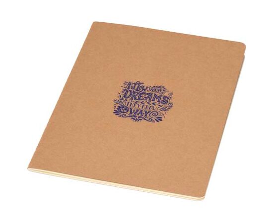 Cahier A5 en kraft à pages pointillées Slyk Naturel - Unbranded 10625106