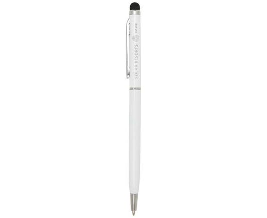 Ore Stylus Aluminium Kugelschreiber (blaue Mine) Weiß - Unbranded 10625601