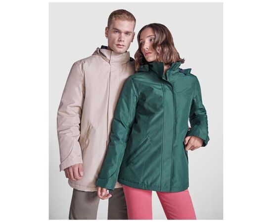 Veste parka America matelassée pour femme Dark Sand - Roly R50731I1