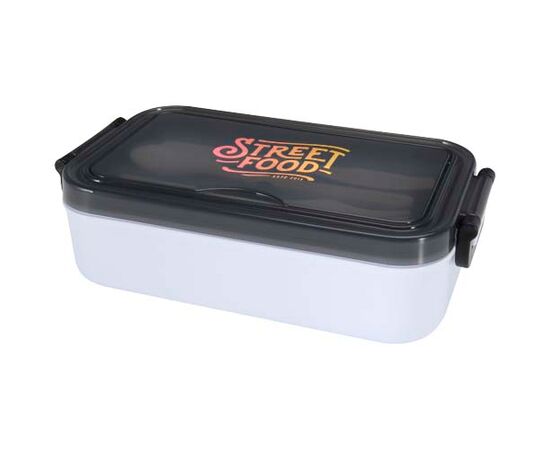 Snappy lunch box and cutlery set White - Unbranded 11342001