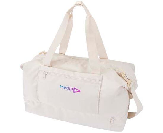 Sac de voyage Trip Aware™ de 42 L en matériaux recyclés Blanc cassé - Unbranded 12076302