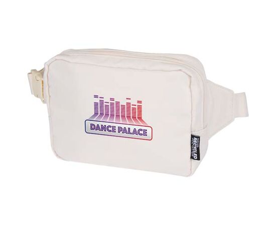 Sac bandoulière de voyage Trip Aware™ de 1 L en matériaux recyclés Blanc cassé - Unbranded 12076402