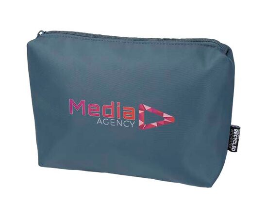 Trip Aware™ Recycelter Reisekulturbeutel 2 L  Hale Blue - Unbranded 12076755