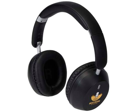 Hoggar Falltbare Over Ear Kopfhörer mit ANC und ENC aus recyceltem Kunststoff Schwarz - Unbranded 12447390