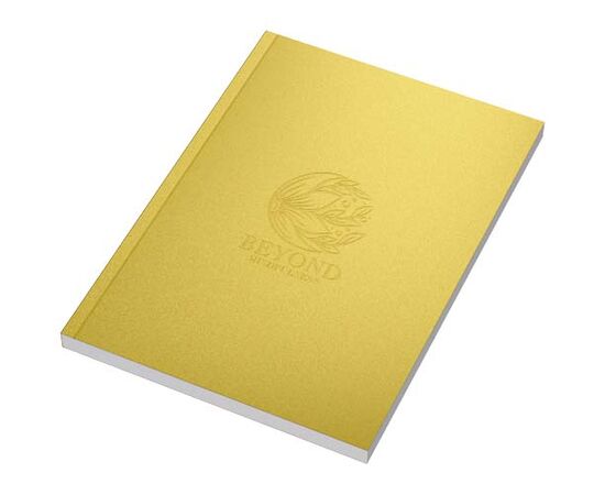 Novella Austen A5 Metallic Softcover Notizbuch – 100 Blatt Gold - Unbranded 21075714