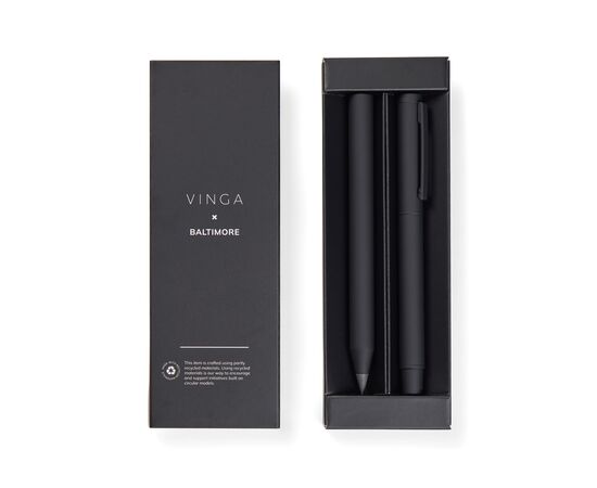 VINGA Set de stylos RCS Baltimore Noir - Vinga V1690301