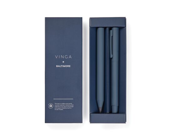 VINGA Baltimore RCS pen set Dark blue - Vinga V1690325