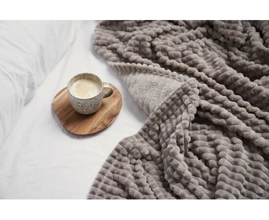 VINGA Couverture / plaid en rPET GRS Branson Gris - Vinga V404022