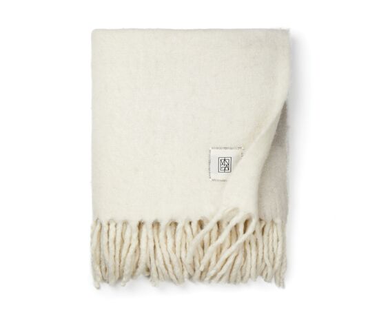 VINGA Saletto Decke aus Wollgemisch Beige, Beige - Vinga V404033