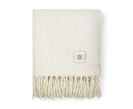 VINGA Saletto Decke aus Wollgemisch Beige, Beige - Vinga V404033