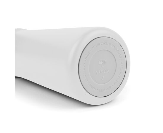 VINGA Bouteille isotherme 450ml en acier RCS Erie Blanc - Vinga V430013