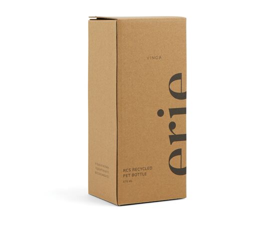 VINGA Erie RCS recycled pet bottle 575 ML Transparent - Vinga V433020