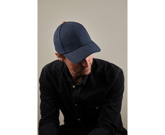 VINGA Bosler AWARE™ canvas cap Dark blue - Vinga V453035