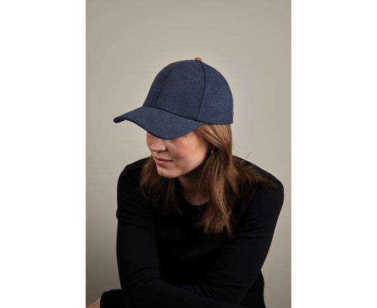 VINGA Bosler AWARE™ canvas cap Dark blue - Vinga V453035