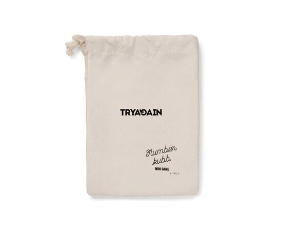 VINGA Muge mini nummer spel Bruin - Vinga V4532209