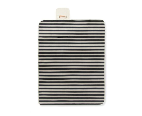 VINGA Alba GRS rPET Picknickdecke Schwarz - Vinga V4590011