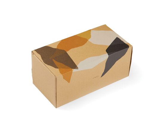 VINGA Santos kuschelige Hausschuhe aus RCS recyceltem PET Off white - Vinga V499201SM