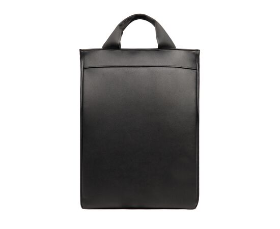 VINGA Bermond Rucksack aus RCS recyceltem PU Schwarz - Vinga V703001