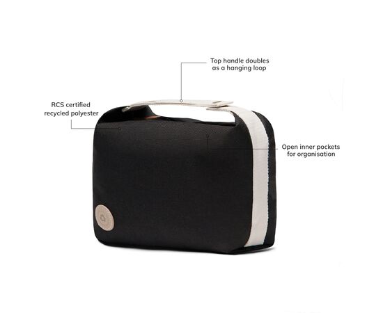 VINGA Sortino RCS Kosmetiktasche Schwarz - Vinga V7030201